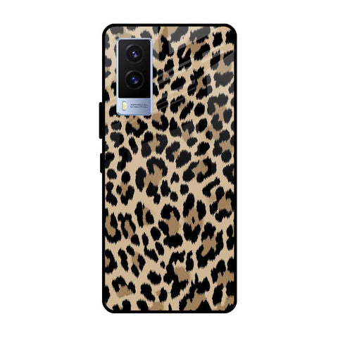 Leopard Seamless Glossy Case For Vivo V21e