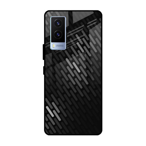 Dark Abstract Pattern Glossy Case For Vivo V21e