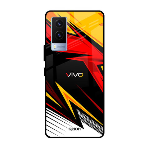 Race Jersey Pattern Glossy Case For Vivo V21e