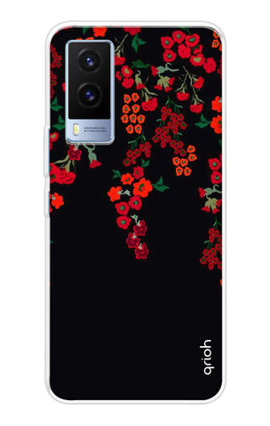 Floral Deco Soft Cover For Vivo V21e