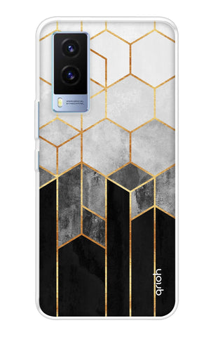 Hexagonal Pattern Soft Cover for Vivo V21e