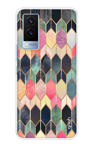 Shimmery Pattern Soft Cover for Vivo V21e