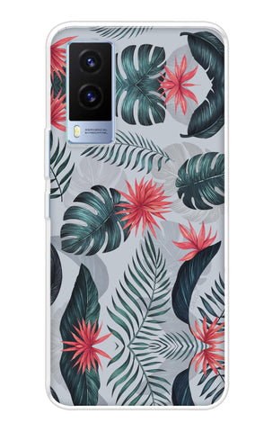 Retro Floral Leaf Soft Cover for Vivo V21e