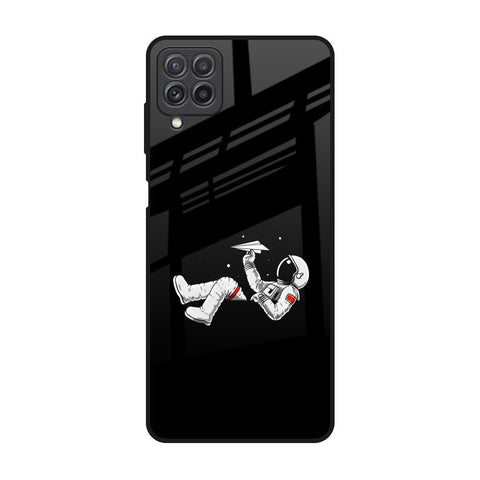 Space Traveller Glossy Case for Samsung Galaxy A22