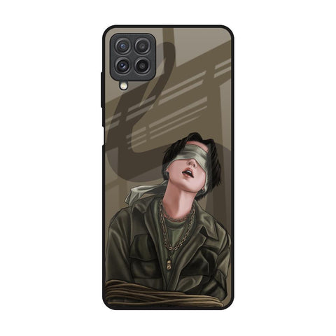 Blind Fold Glossy Case for Samsung Galaxy A22