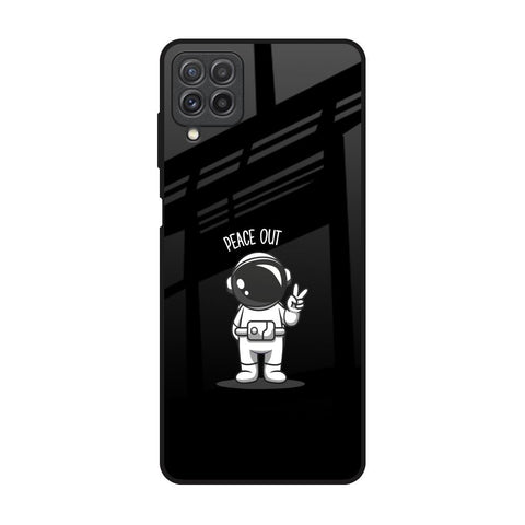 Peace Out Astro Glossy Case for Samsung Galaxy A22