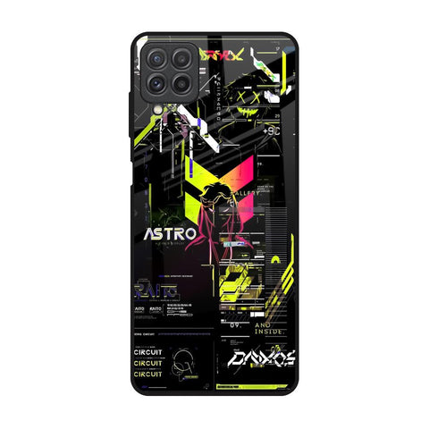 Astro Glitch Glossy Case for Samsung Galaxy A22