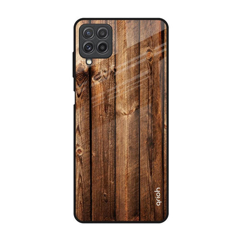 Timber Printed Glossy Case for Samsung Galaxy A22