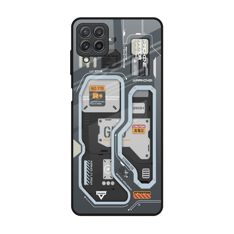 Retro Futuristic Glossy Case for Samsung Galaxy A22