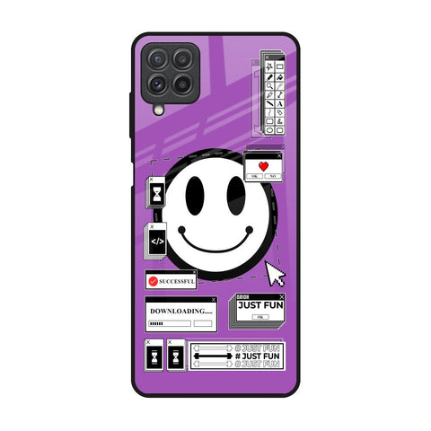 Code with Smile Glossy Case for Samsung Galaxy A22
