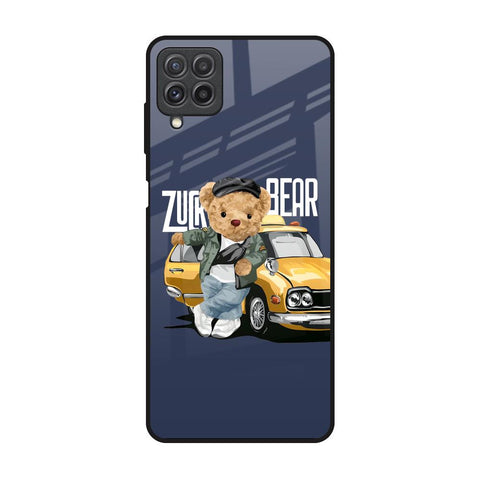 Adventurous Bear Glossy Case for Samsung Galaxy A22