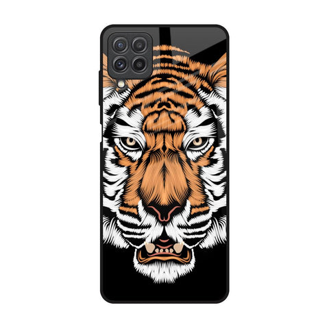 Angry Tiger Glossy Case For Samsung Galaxy A22