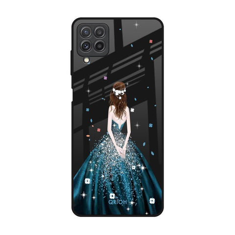 Queen Of Fashion Glossy Case for Samsung Galaxy A22