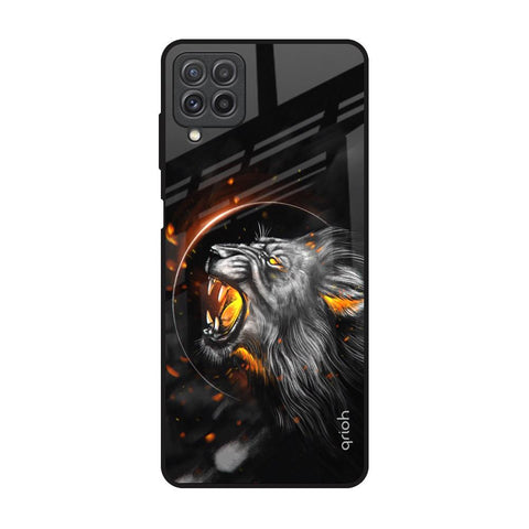 Aggressive Lion Glossy Case for Samsung Galaxy A22