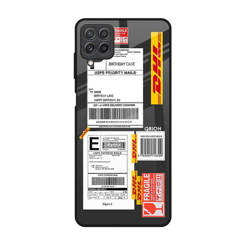 Cool Barcode Label Glossy Case For Samsung Galaxy A22