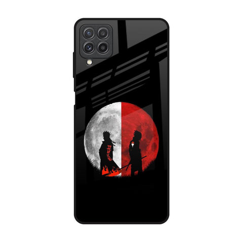 Anime Red Moon Glossy Case for Samsung Galaxy A22