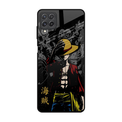 Dark Luffy Glossy Case for Samsung Galaxy A22