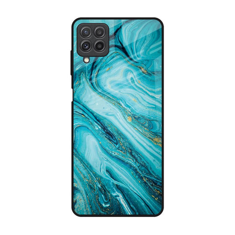 Ocean Marble Glossy Case for Samsung Galaxy A22