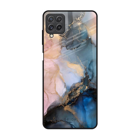 Marble Ink Abstract Glossy Case for Samsung Galaxy A22