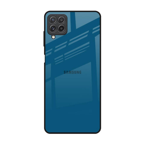 Cobalt Blue Glossy Case for Samsung Galaxy A22