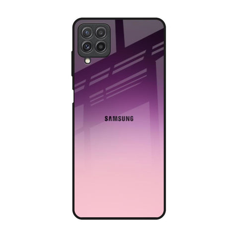 Purple Gradient Glossy case for Samsung Galaxy A22