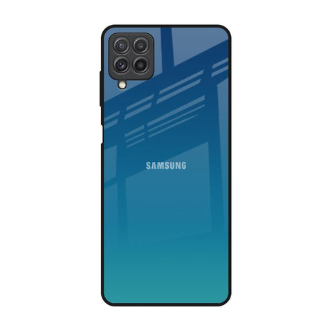 Celestial Blue Glossy Case For Samsung Galaxy A22