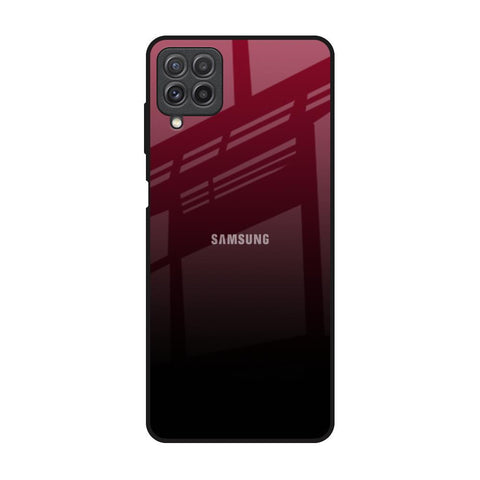 Wine Red Glossy Case For Samsung Galaxy A22