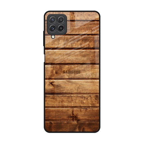 Wooden Planks Glossy Case for Samsung Galaxy A22