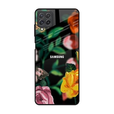 Flowers & Butterfly Glossy Case for Samsung Galaxy A22