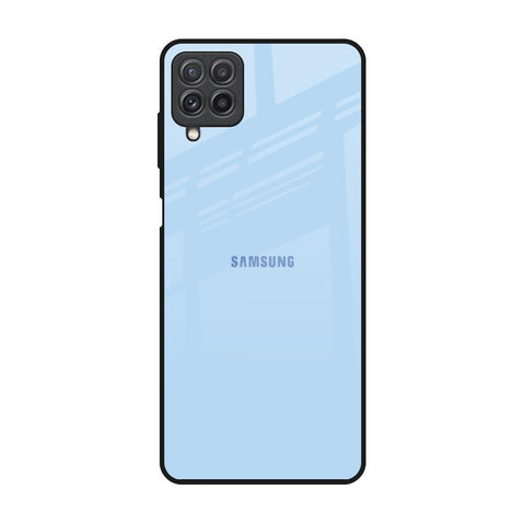 Pastel Sky Blue Glossy Case for Samsung Galaxy A22