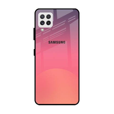 Sunset Orange Glossy Case for Samsung Galaxy A22