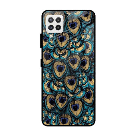 Peacock Feathers Glossy case for Samsung Galaxy A22