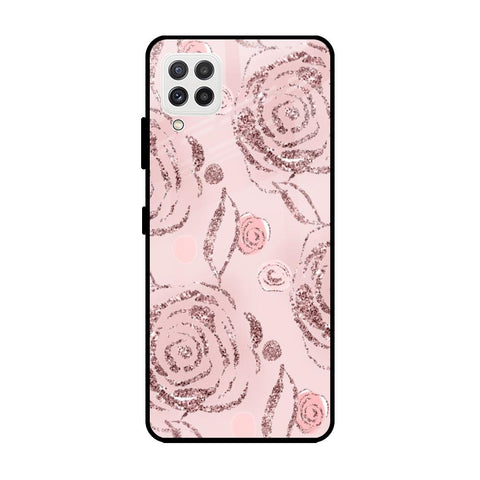 Shimmer Roses Glossy case for Samsung Galaxy A22