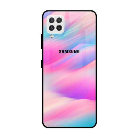Colorful Waves Glossy case for Samsung Galaxy A22