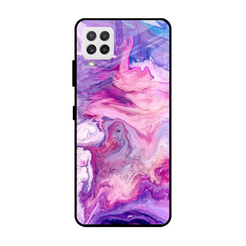 Cosmic Galaxy Glossy Case for Samsung Galaxy A22