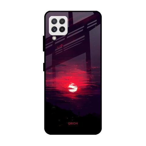 Morning Red Sky Glossy Case For Samsung Galaxy A22