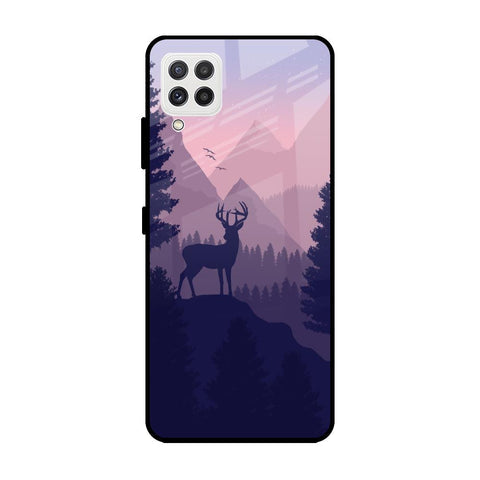 Deer In Night Glossy Case For Samsung Galaxy A22