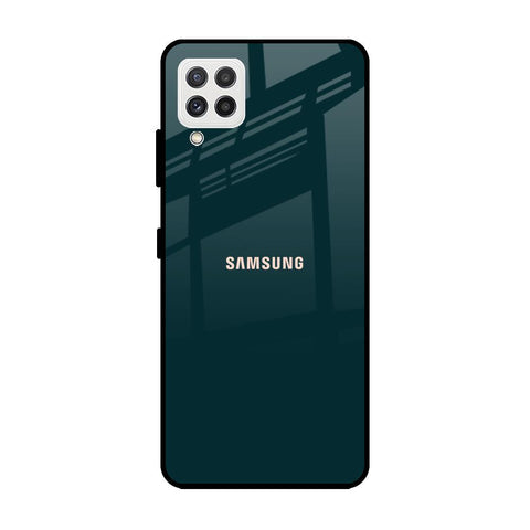 Hunter Green Glossy Case For Samsung Galaxy A22