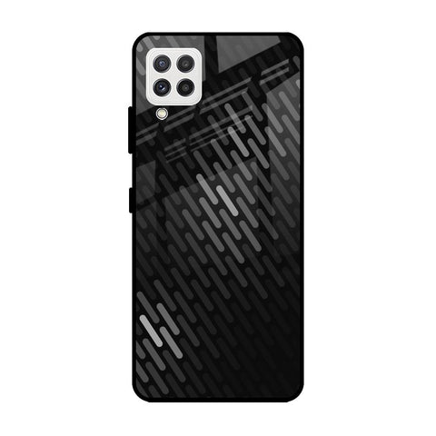 Dark Abstract Pattern Glossy Case For Samsung Galaxy A22