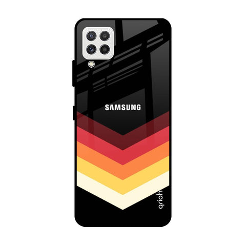 Abstract Arrow Pattern Glossy Case For Samsung Galaxy A22
