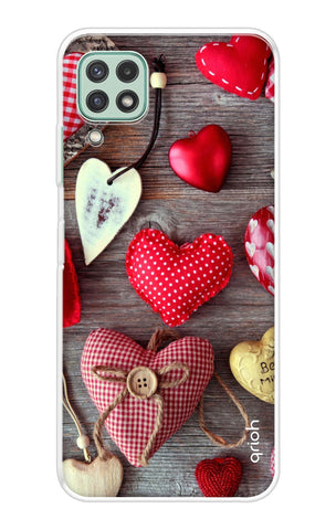 Valentine Hearts Soft Cover for Samsung Galaxy A22