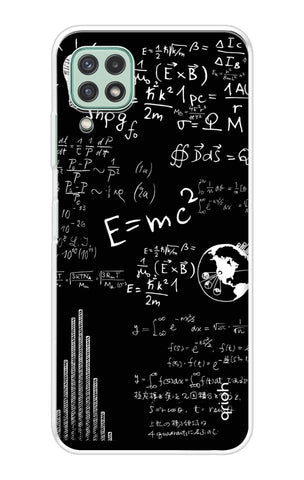 Equation Doodle Soft Cover for Samsung Galaxy A22