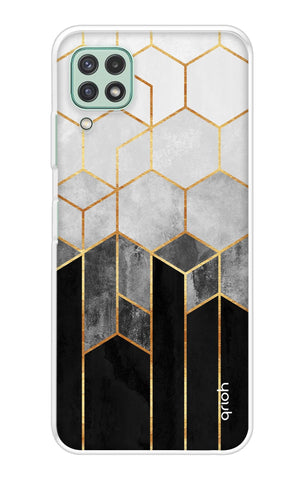 Hexagonal Pattern Soft Cover for Samsung Galaxy A22