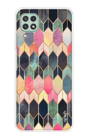 Shimmery Pattern Soft Cover for Samsung Galaxy A22