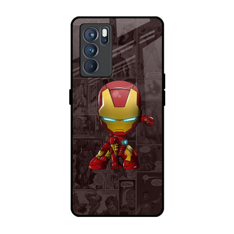 Angry Baby Super Hero Glossy Case for Oppo Reno6