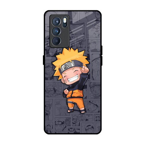 Orange Chubby Glossy Case for Oppo Reno6