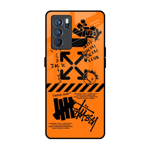 Anti Social Club Glossy Case for Oppo Reno6