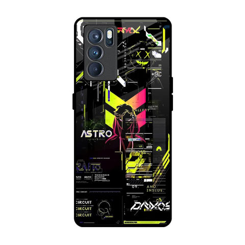Astro Glitch Glossy Case for Oppo Reno6