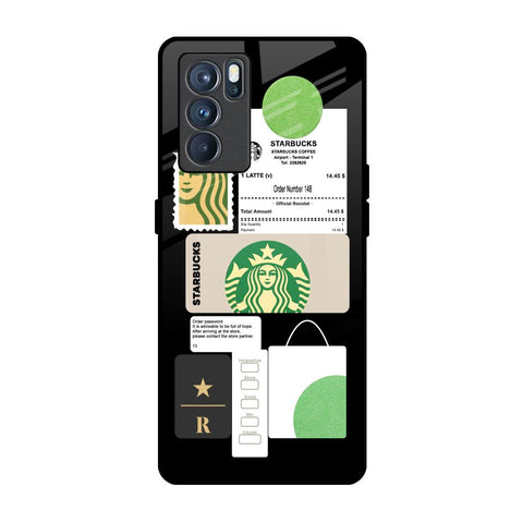 Coffee Latte Glossy Case for Oppo Reno6