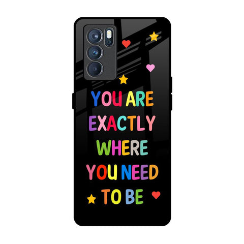 Magical Words Glossy Case for Oppo Reno6